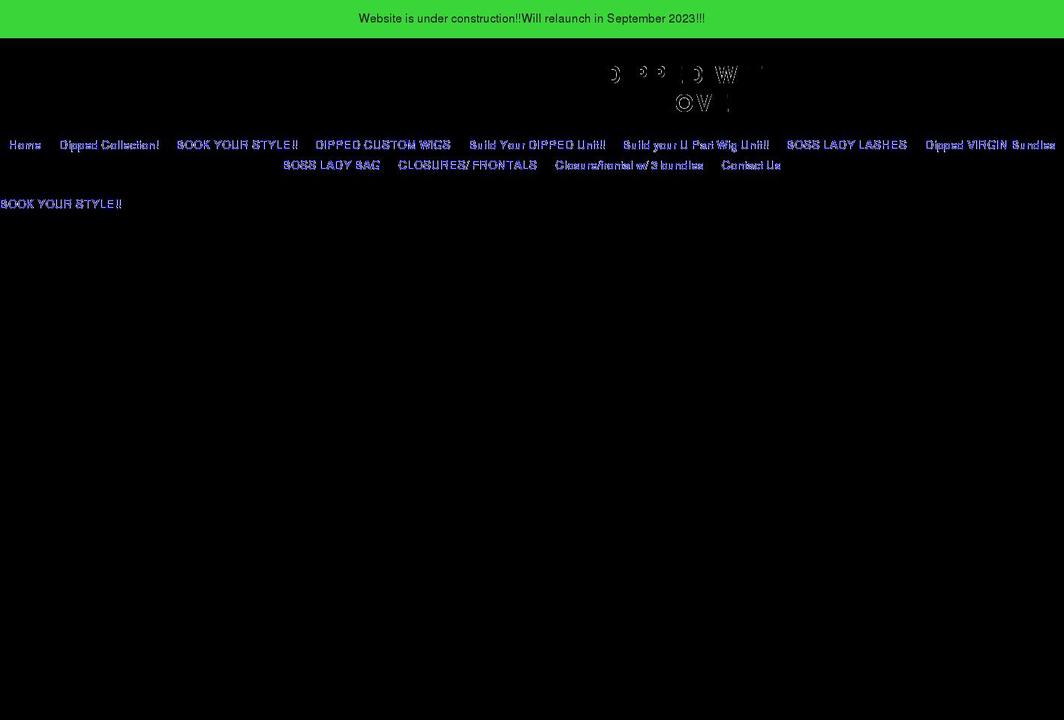 dippedbyty.com shopify website screenshot