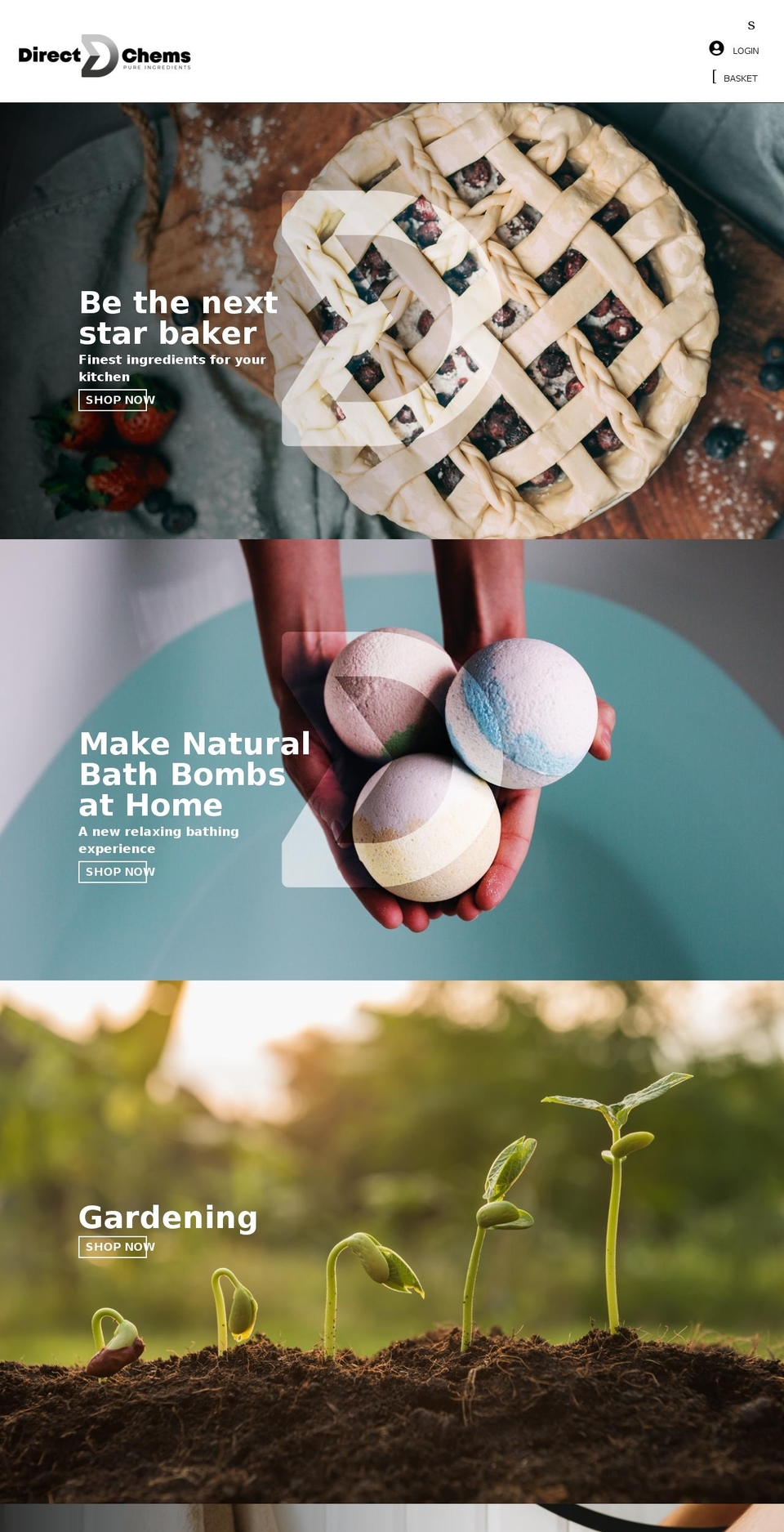 direct-chems.co.uk shopify website screenshot