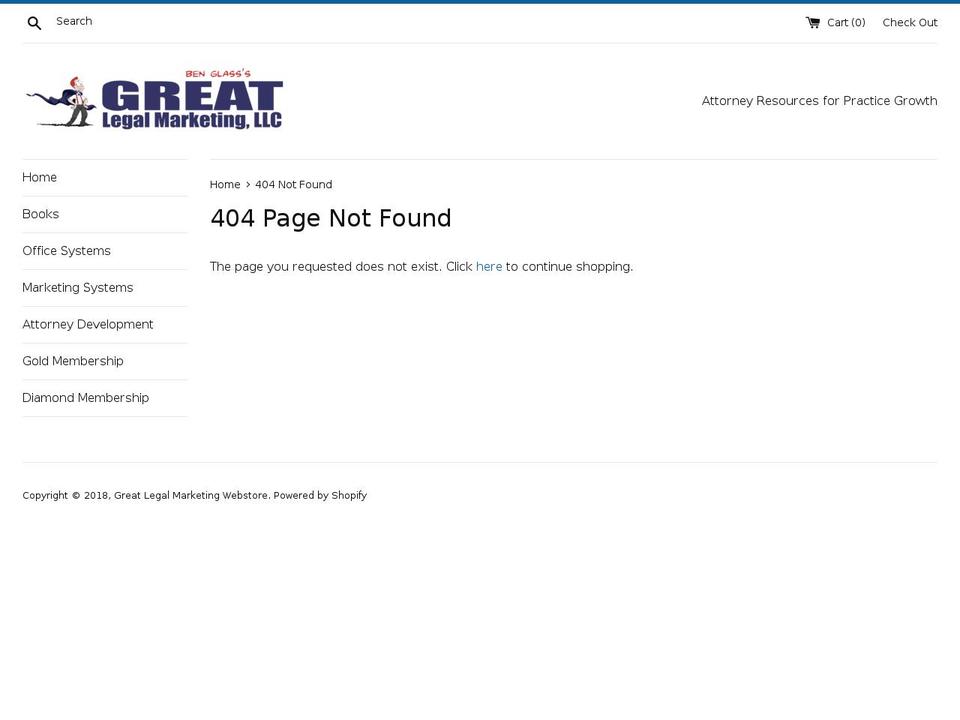 directmarketingforattorneys.com shopify website screenshot