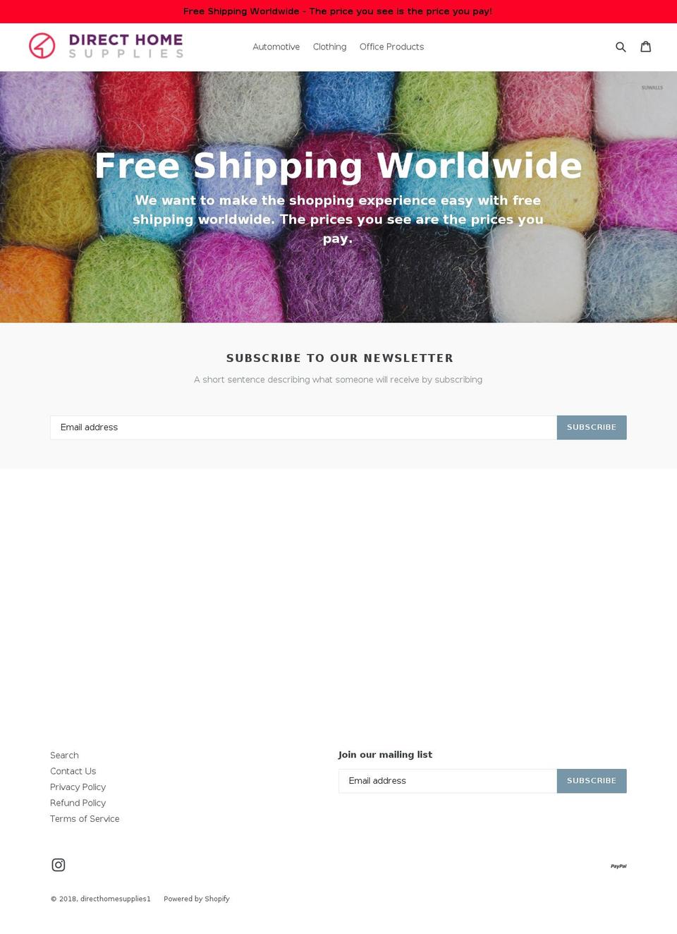 directpowersport.com — Shopify storefront screenshot