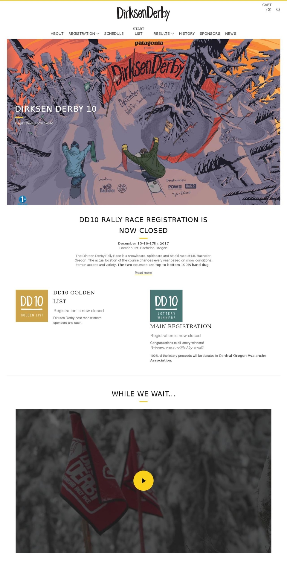 dirksenderby.com shopify website screenshot