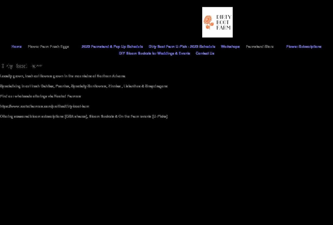 dirtybootfarm.com shopify website screenshot