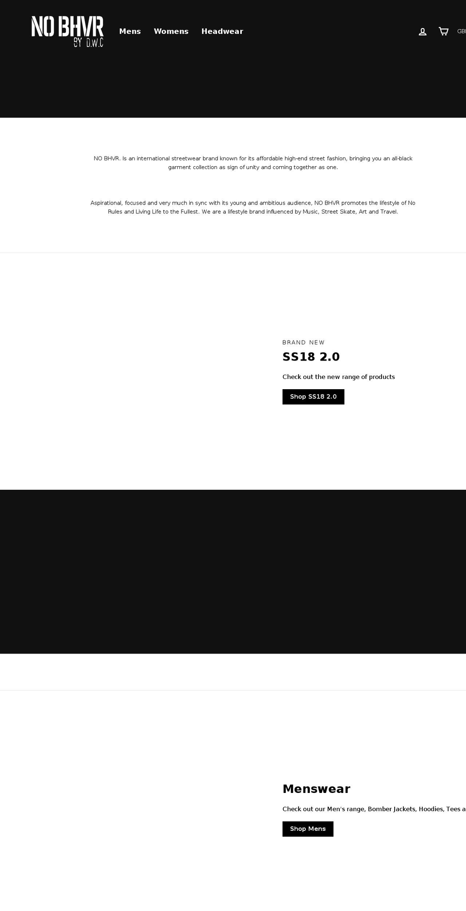 dirtywingman.com — Shopify storefront screenshot