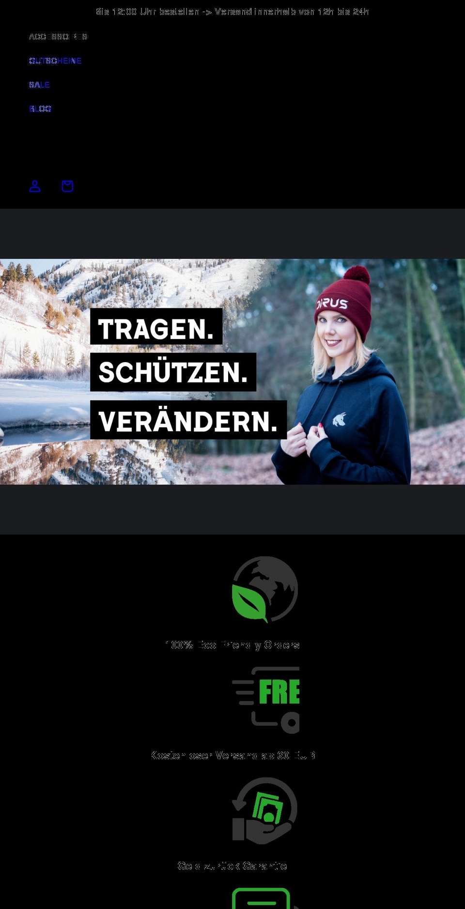 dirus-shop.com shopify website screenshot