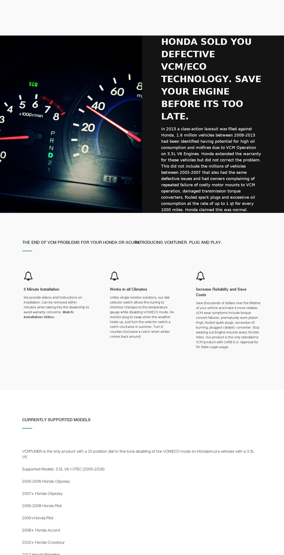 disablevcm.com — Shopify storefront screenshot