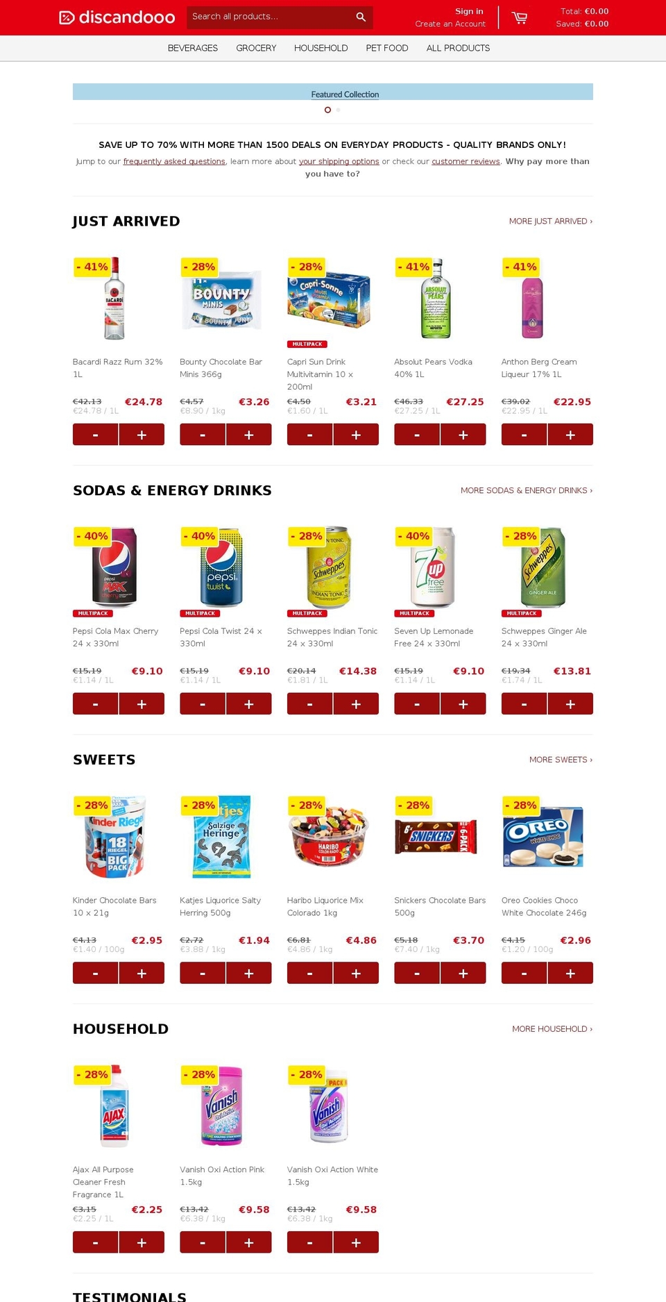 discando.com — Shopify storefront screenshot