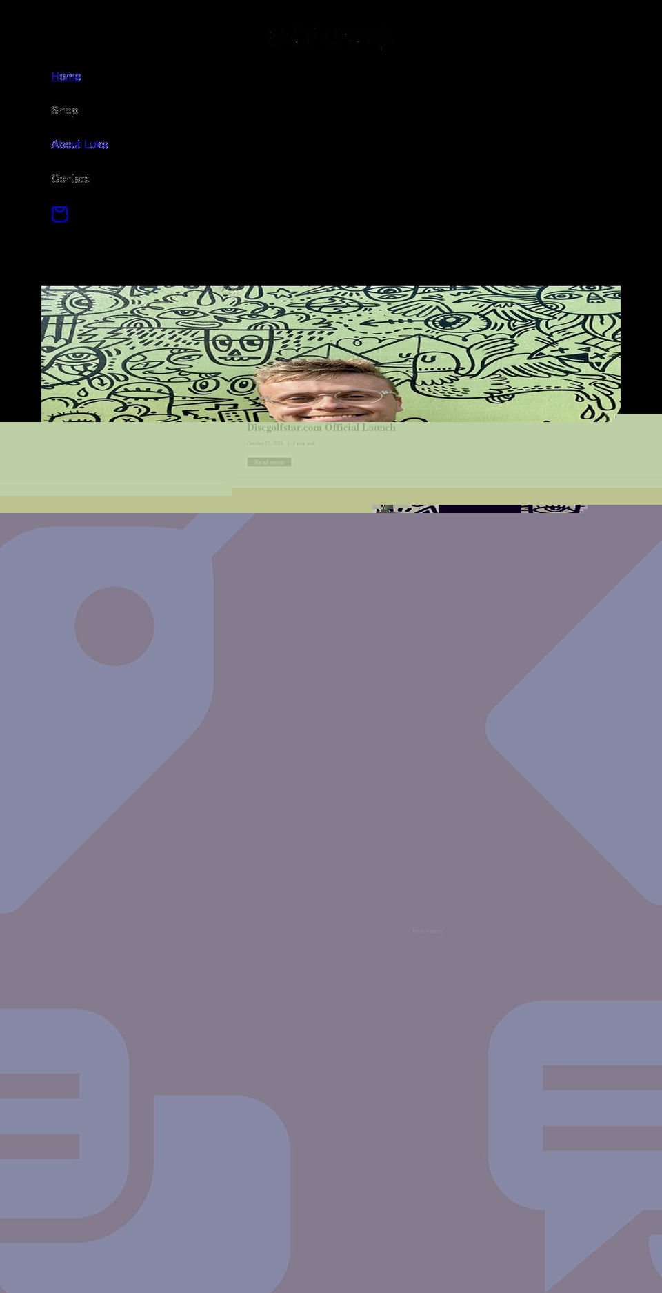 discgolfstar.com shopify website screenshot