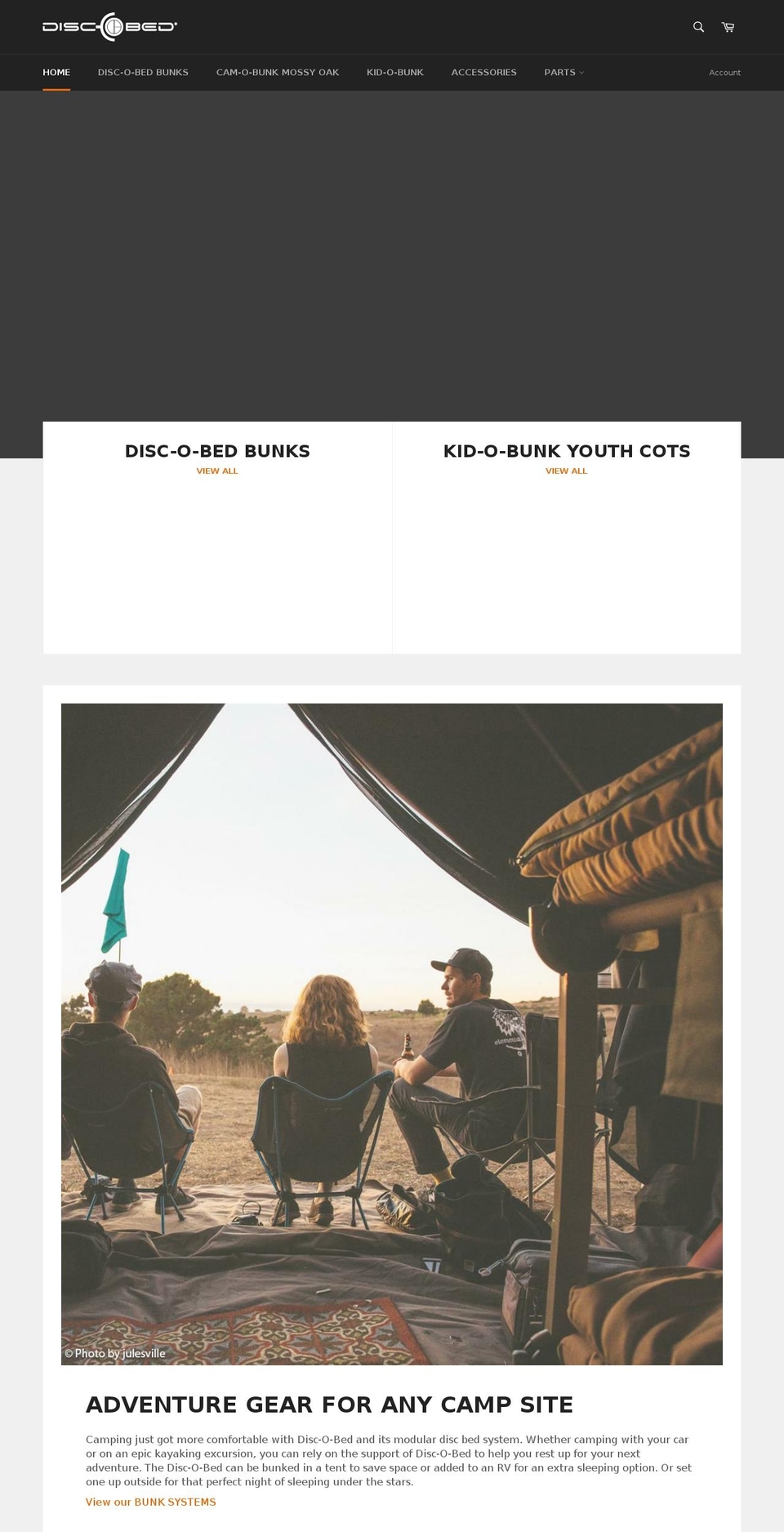 discobedshop.com — Shopify storefront screenshot