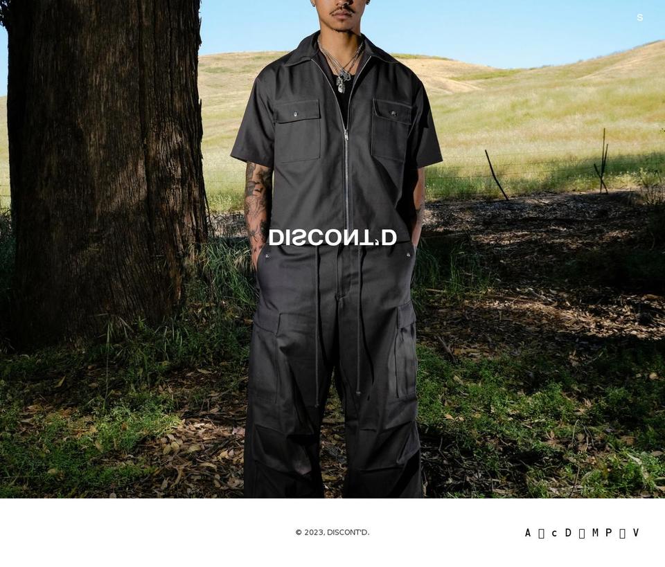 discontd.com — Shopify storefront screenshot