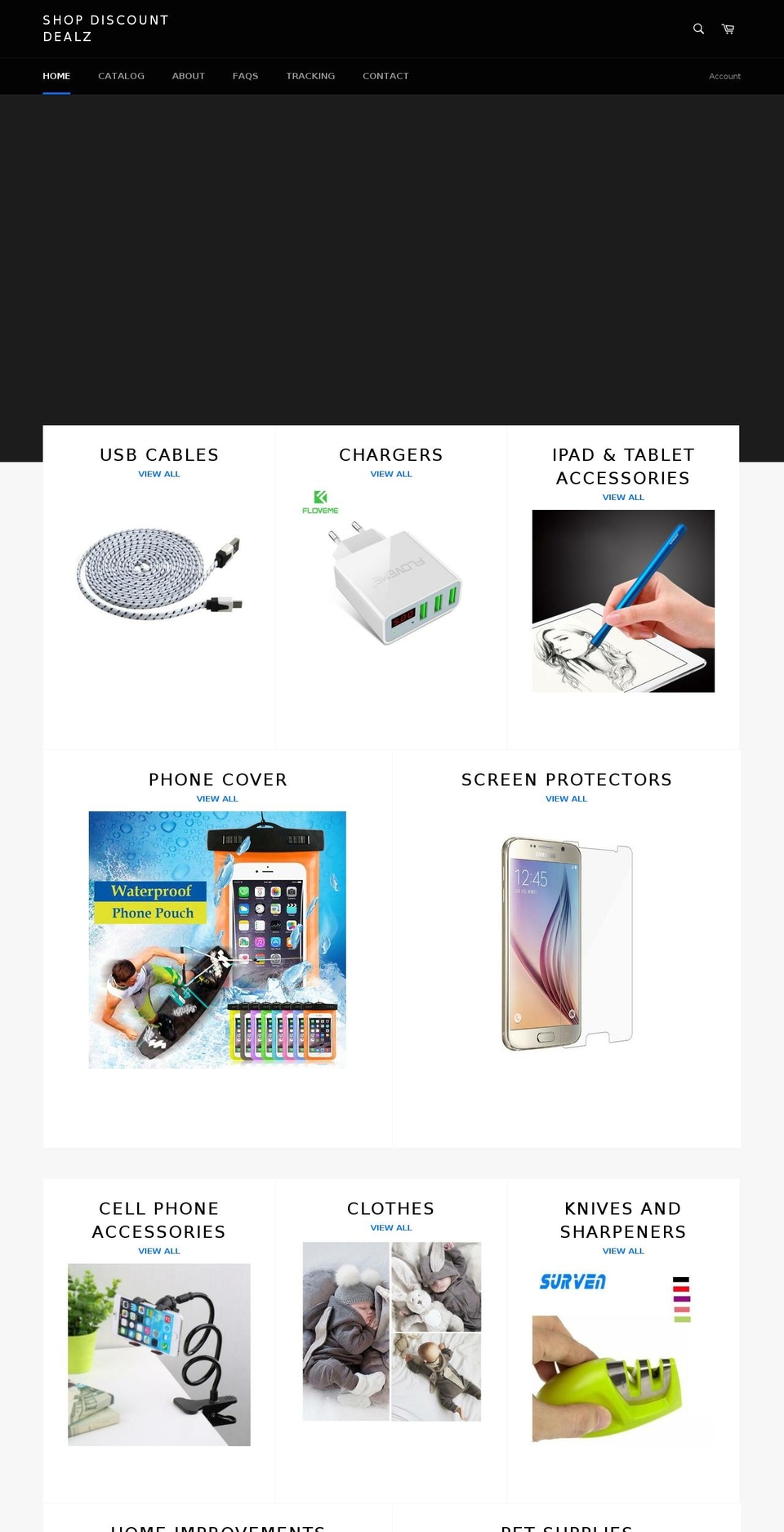 discount-dealz.com — Shopify storefront screenshot