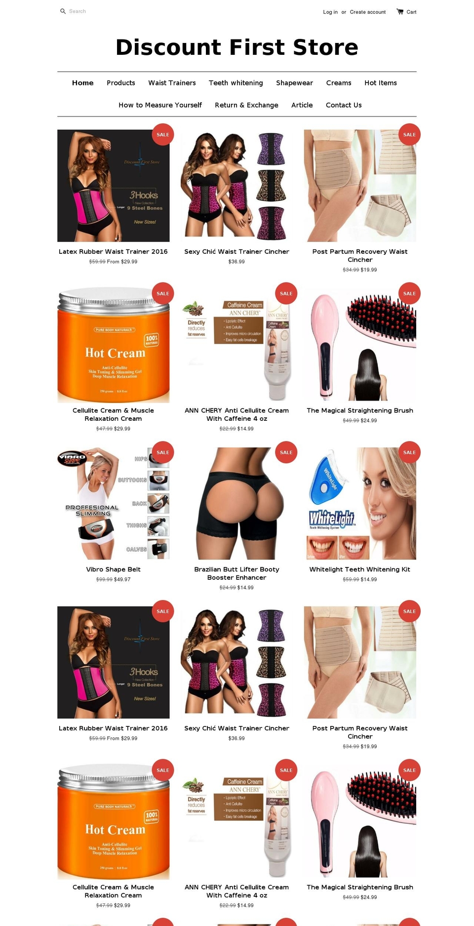 discount1st.com shopify website screenshot