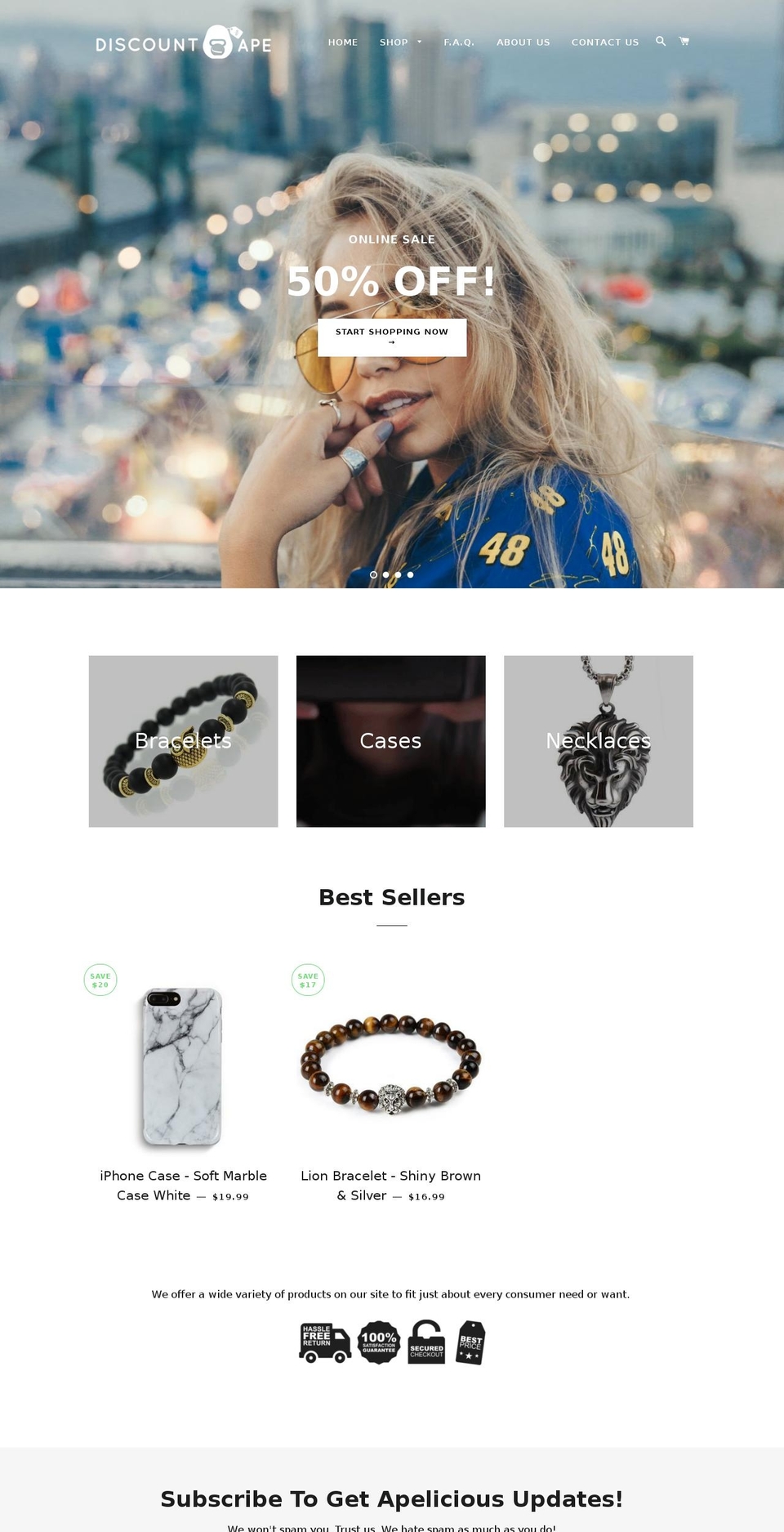 discountape.com — Shopify storefront screenshot