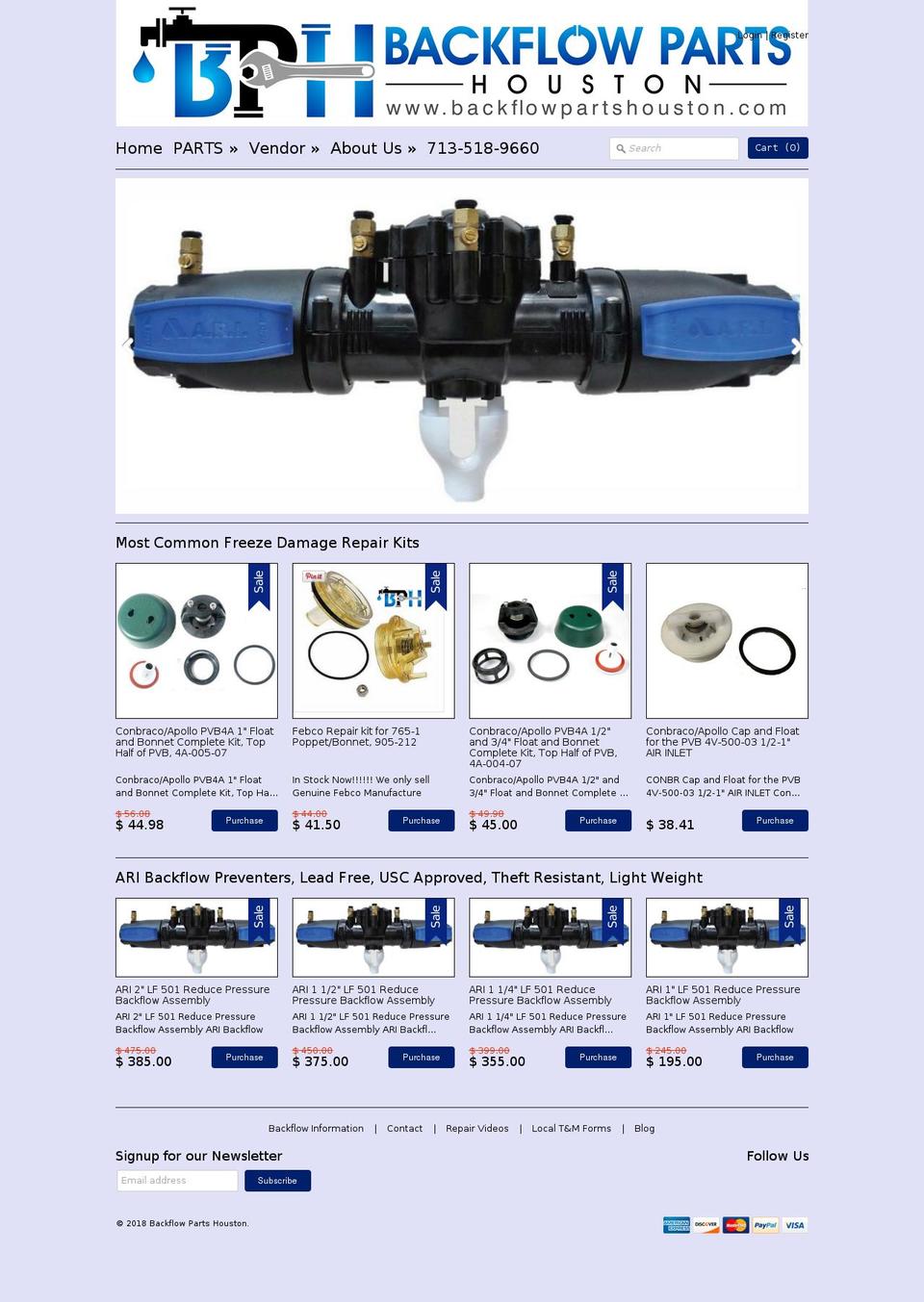 Copy of Expression -- WH Shopify theme site example discountbackflow.com