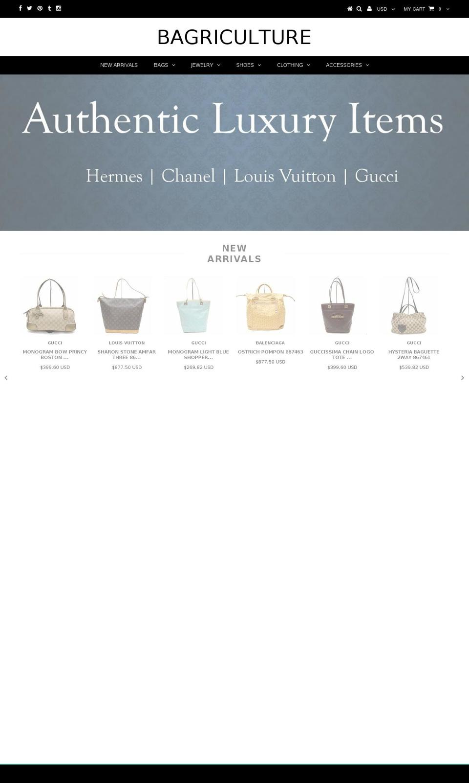 discountedluxe.com — Shopify storefront screenshot