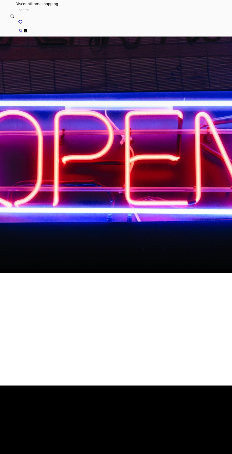 discounthomeshopping.com shopify website screenshot