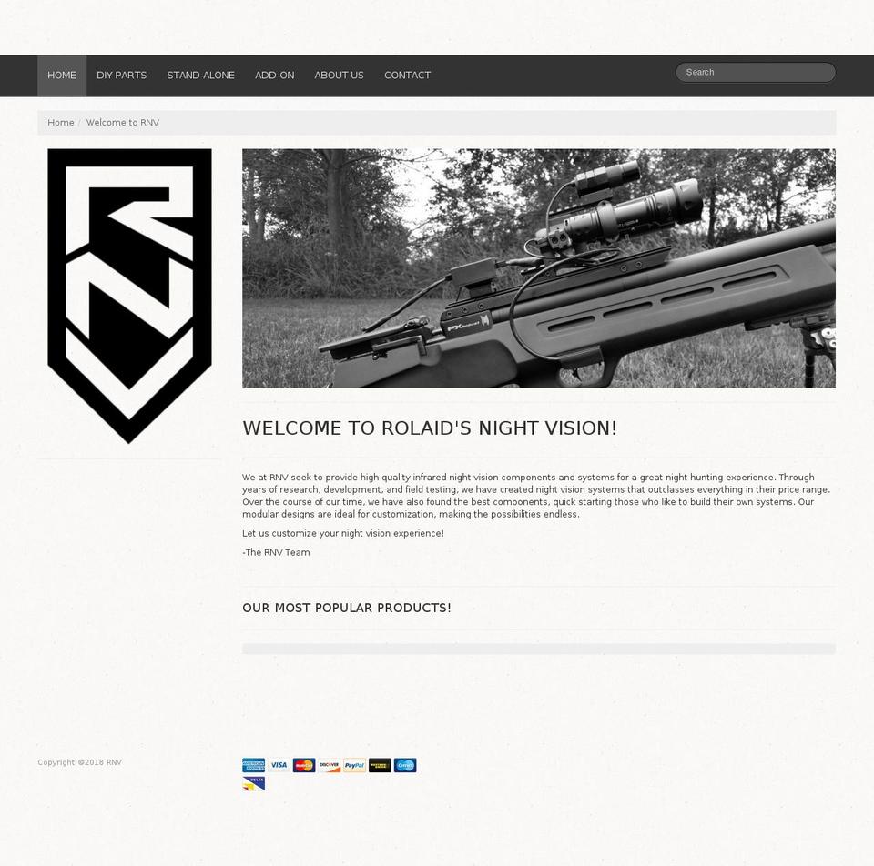 Lucid One Shopify theme site example discountnightvision.net