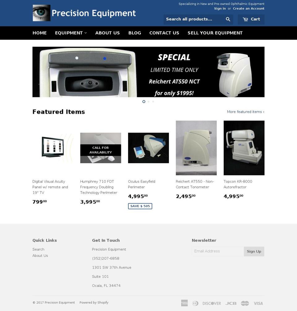 discountophthalmic.com shopify website screenshot