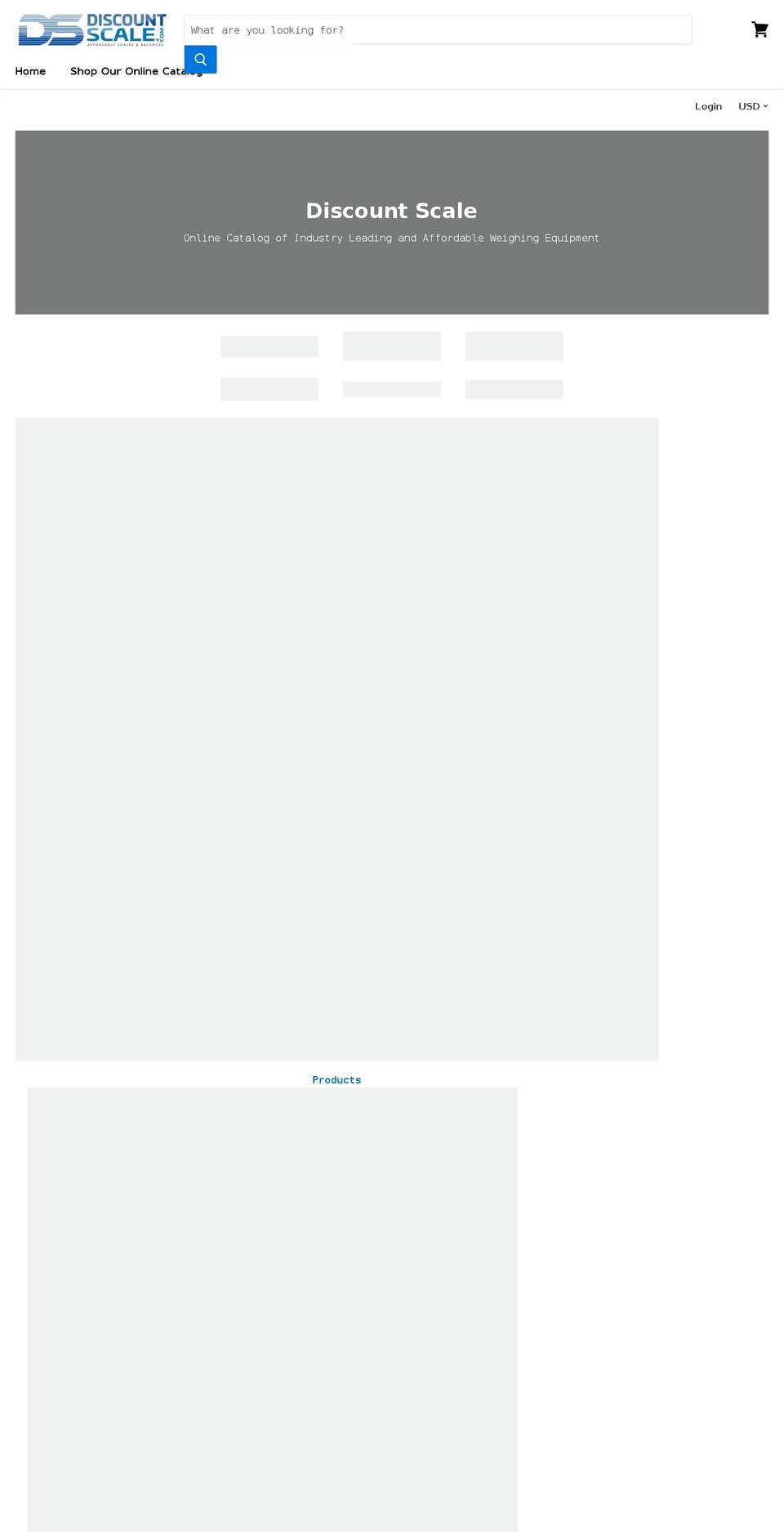 discountscale.com shopify website screenshot