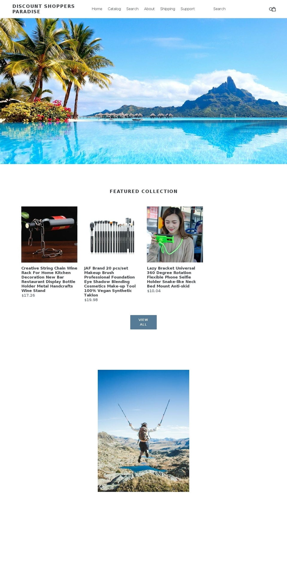 discountshoppersparadise.com — Shopify storefront screenshot