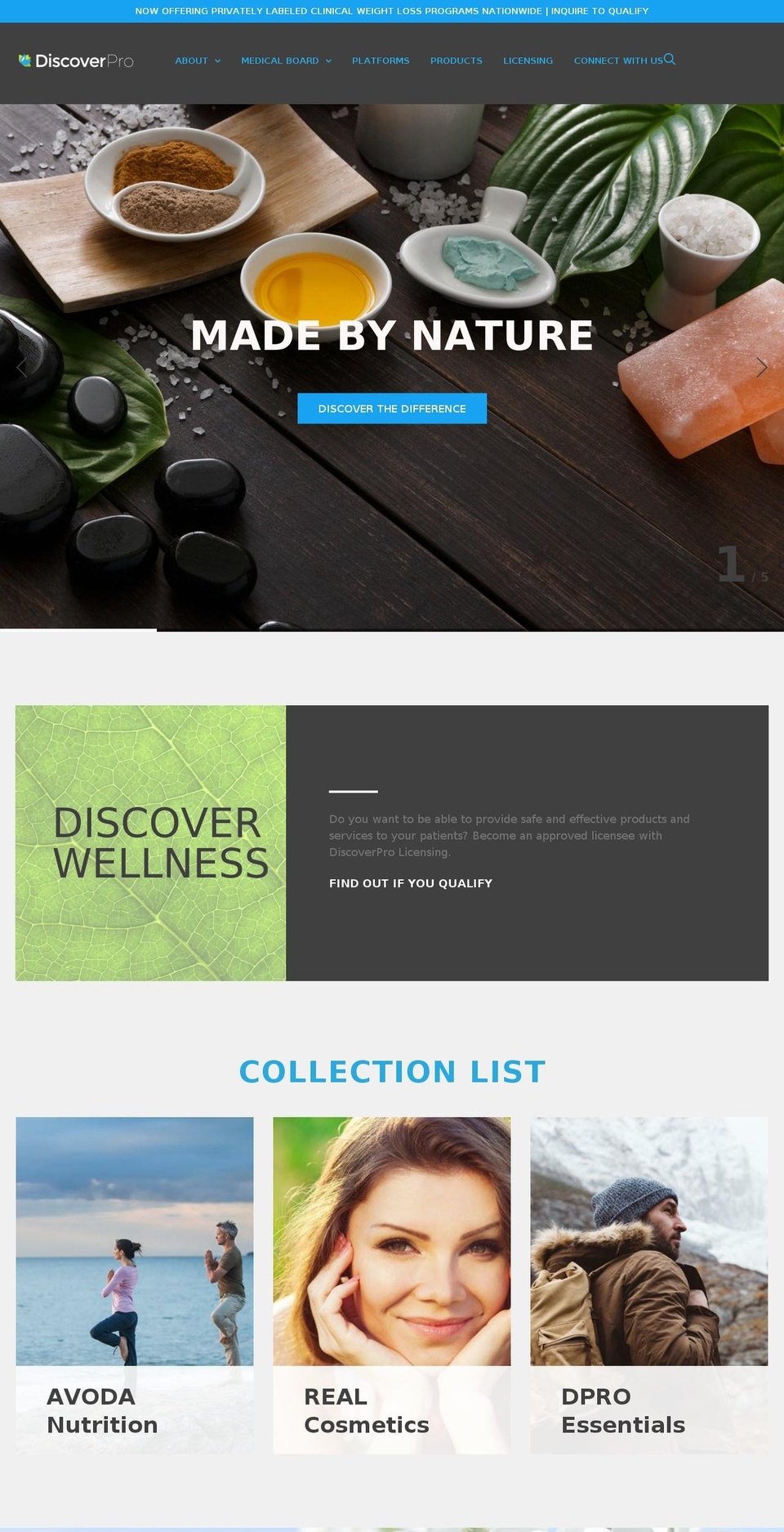 discoverpro.com — Shopify storefront screenshot