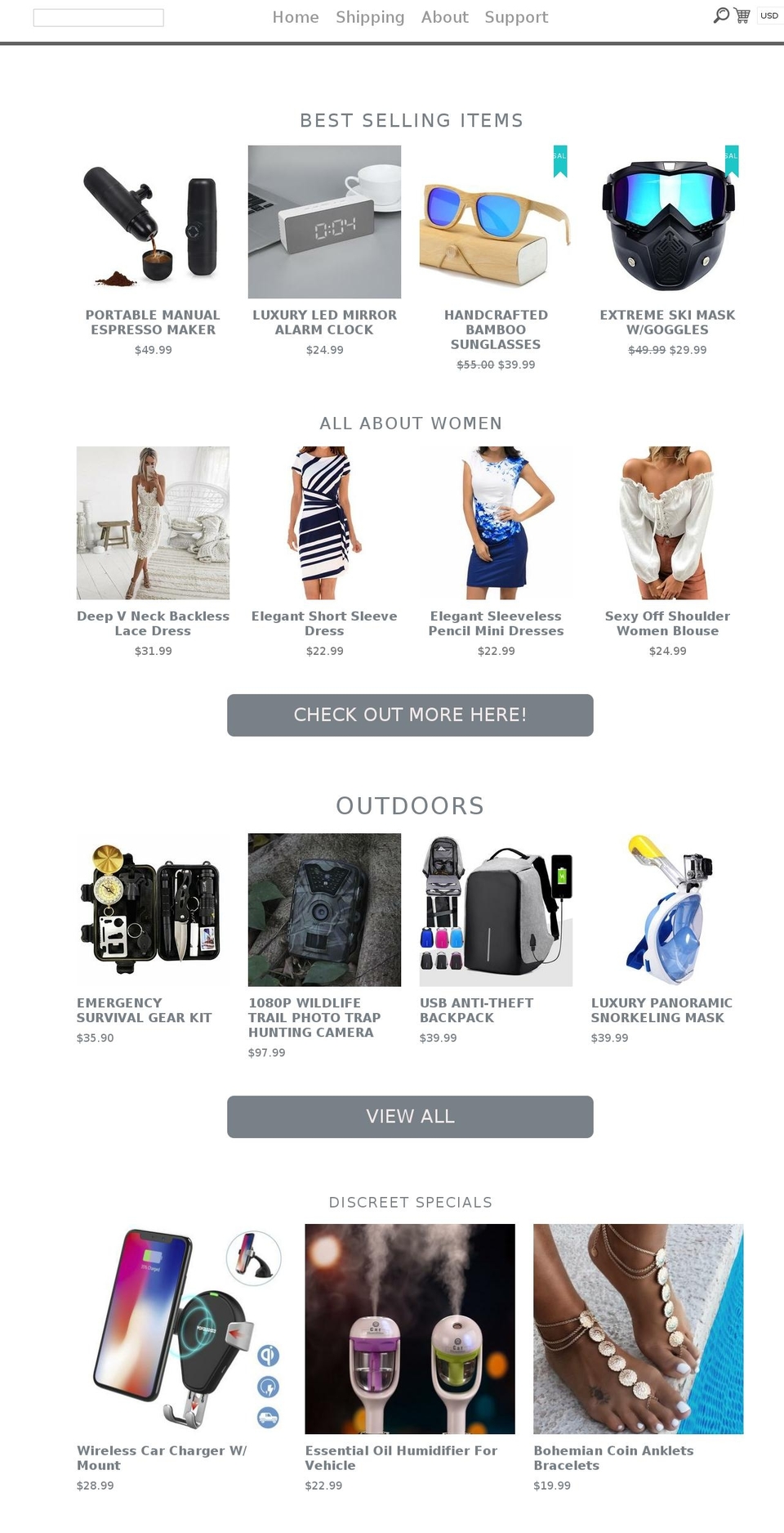 ecom-turbo-2-8 Shopify theme site example discreet-luxury.com