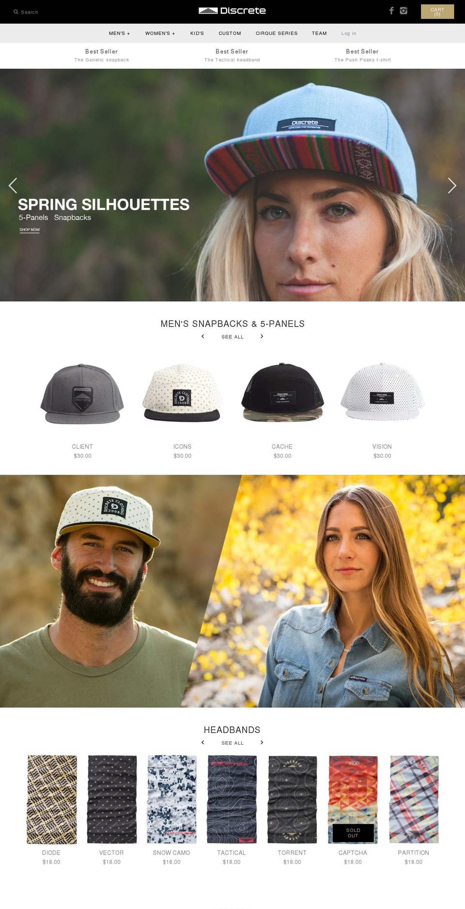 Jana New Site Shopify theme site example discreteapparel.net