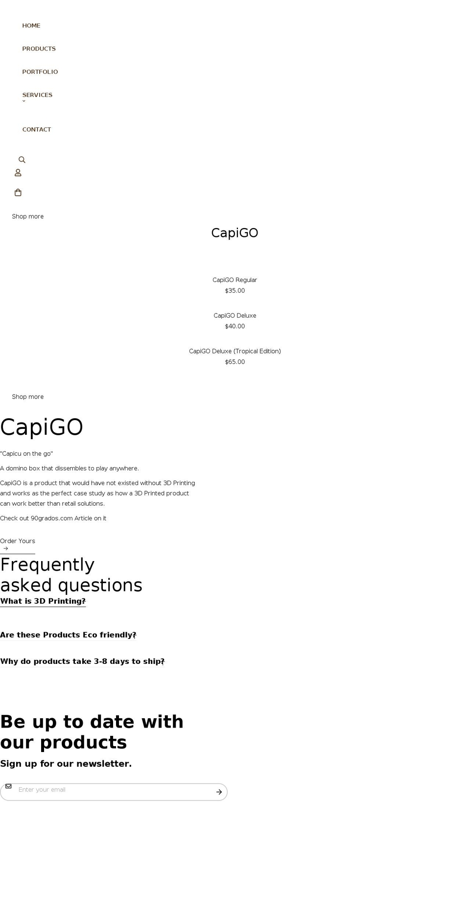 disenamepr.com shopify website screenshot