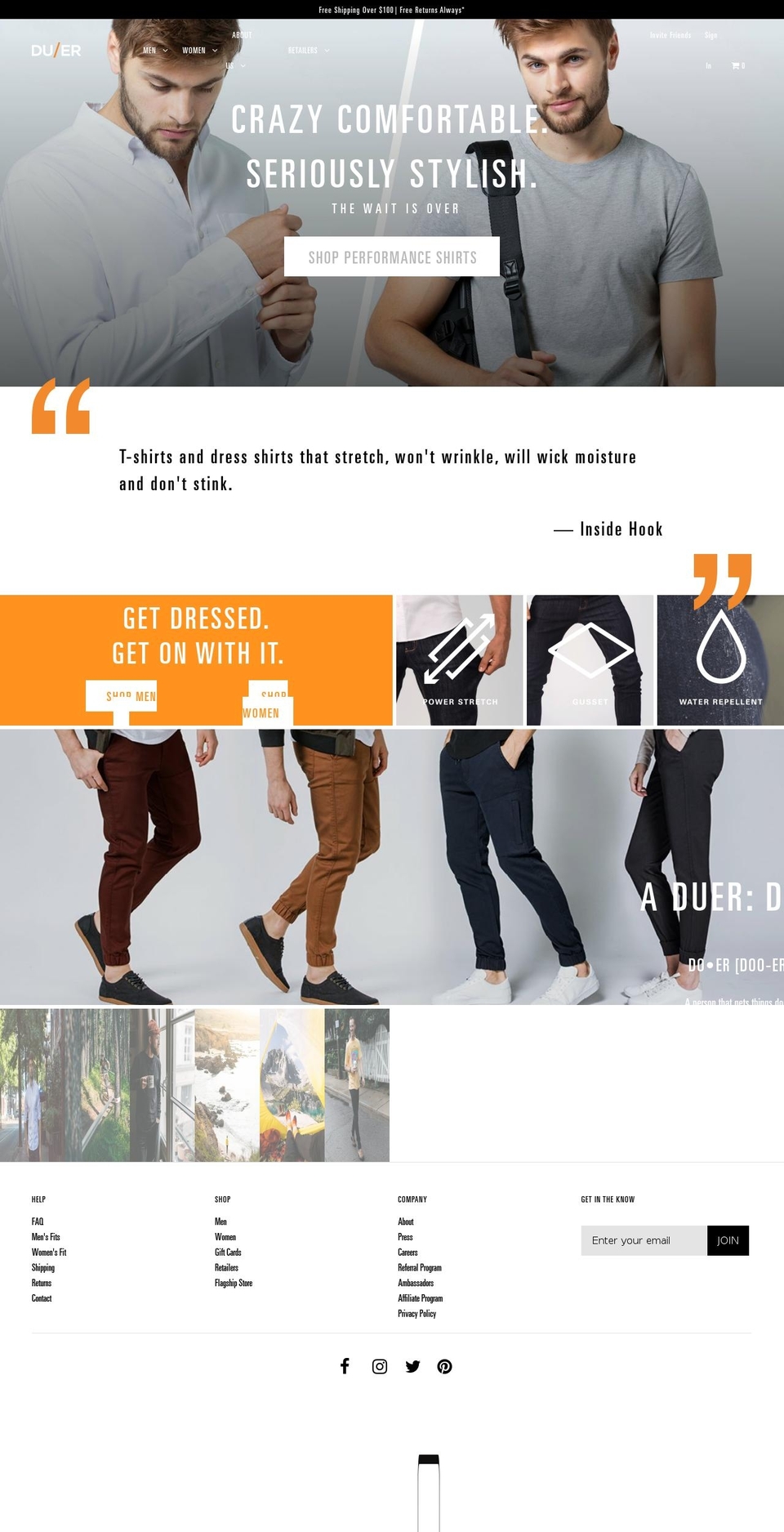 dishandduer.com — Shopify storefront screenshot