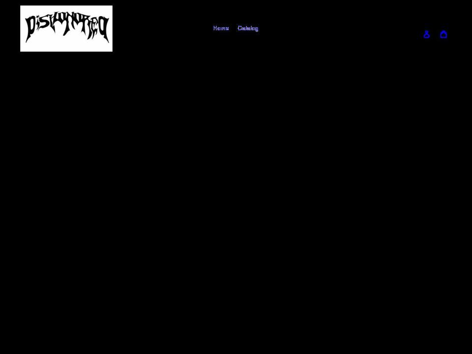 dishonoredhooligans.com shopify website screenshot