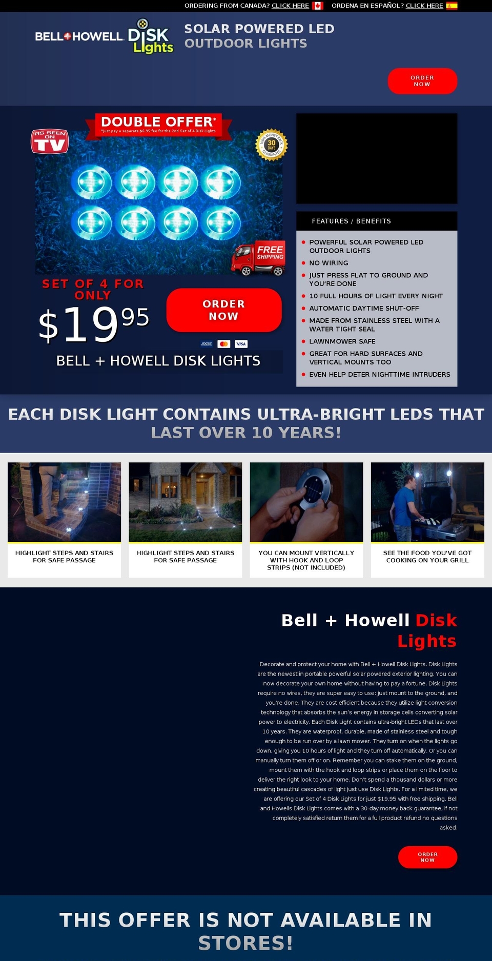 disklights.com shopify website screenshot