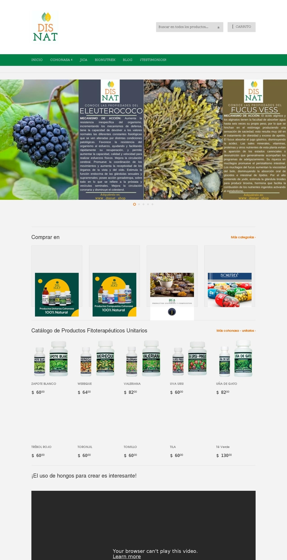 disnat.shop shopify website screenshot