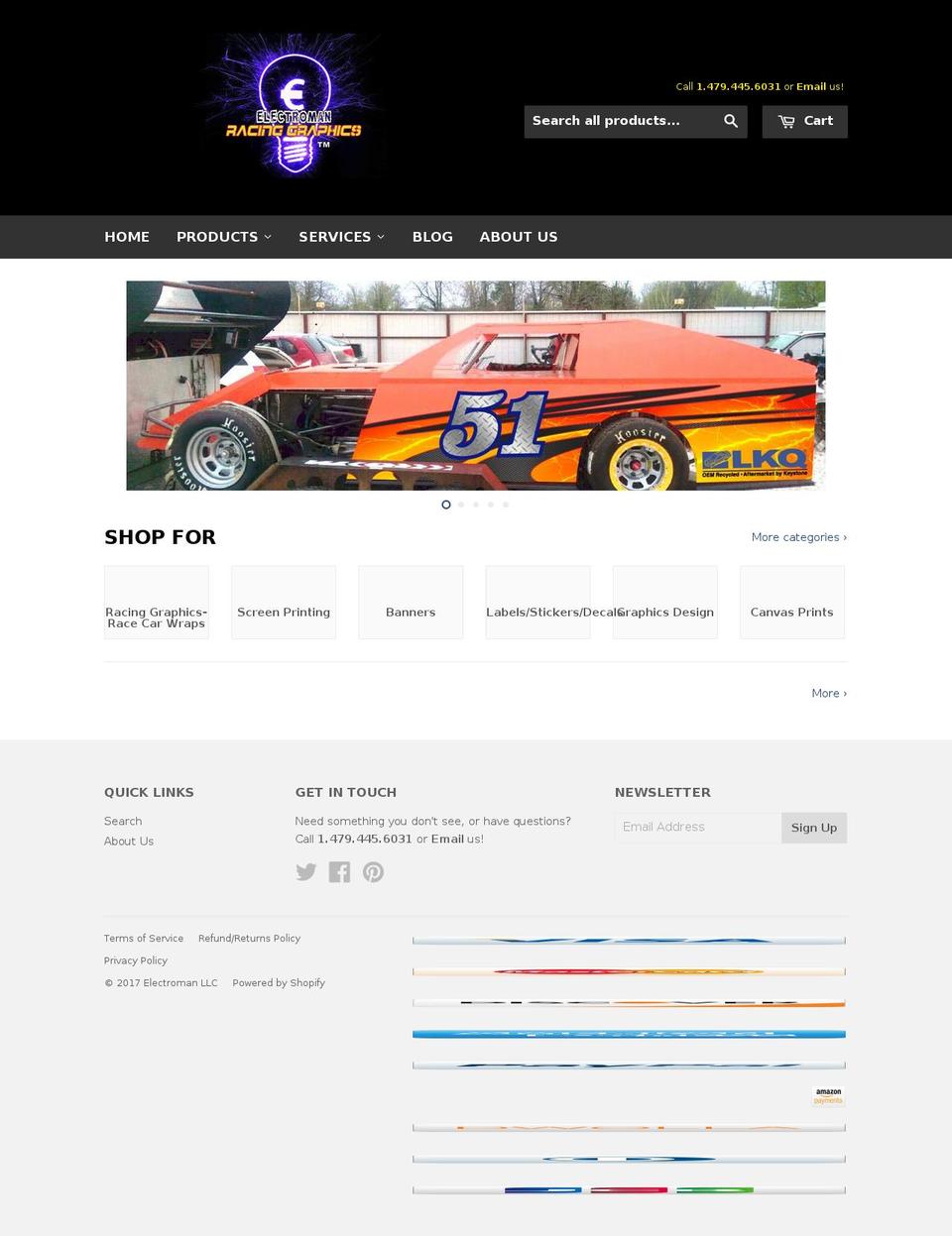 displaymagnetics.com shopify website screenshot