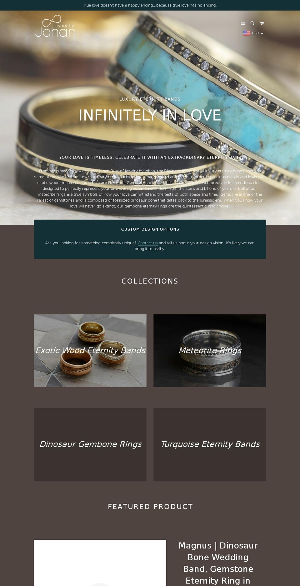 distinctly-johan.com — Shopify storefront screenshot