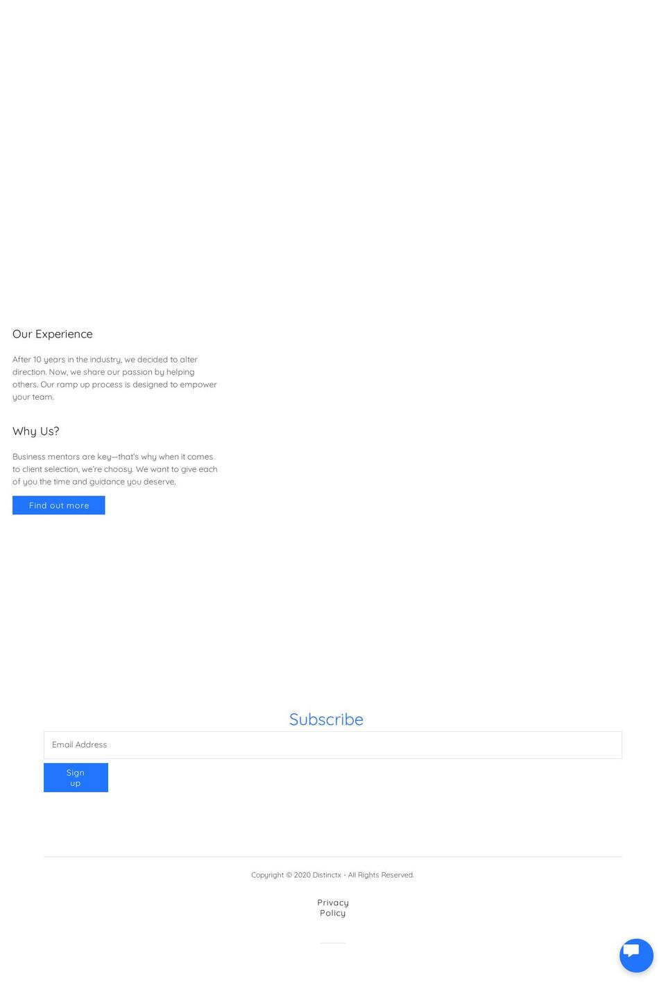 distinctx.com — Shopify storefront screenshot