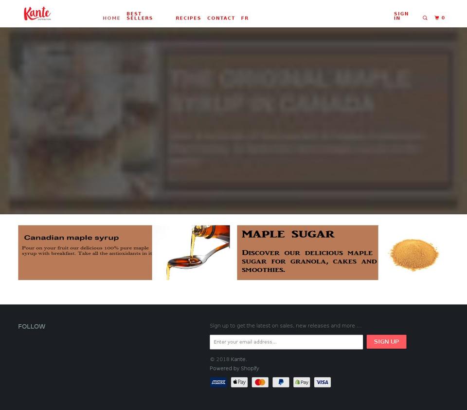 distributionkante.com — Shopify storefront screenshot