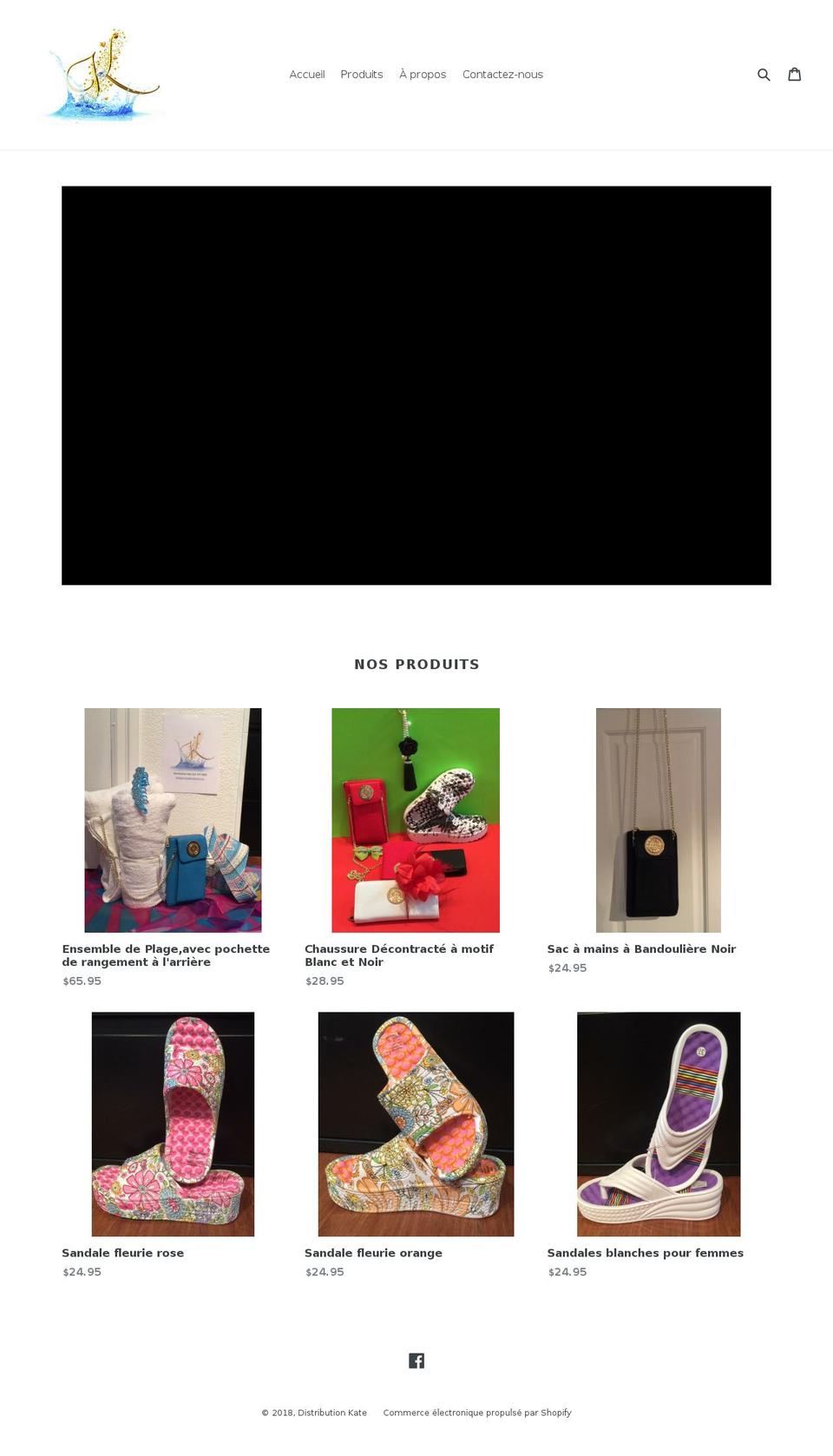 distributionkate.com — Shopify storefront screenshot