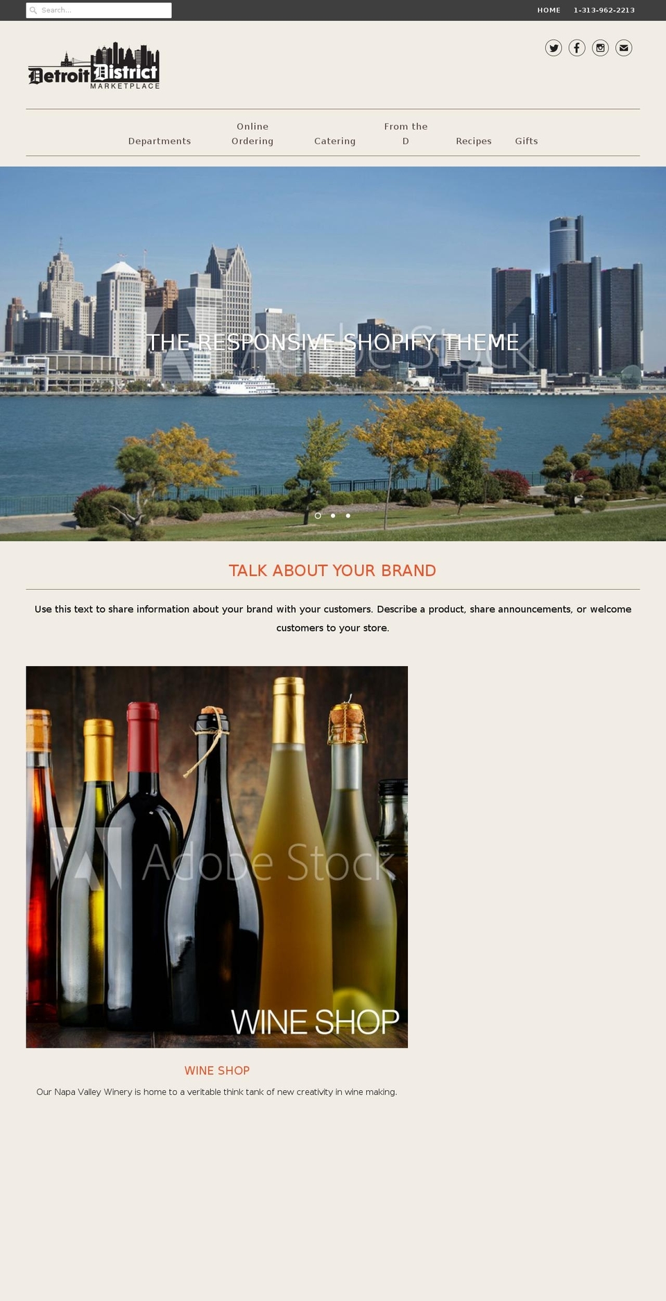 districtmarket.com — Shopify storefront screenshot