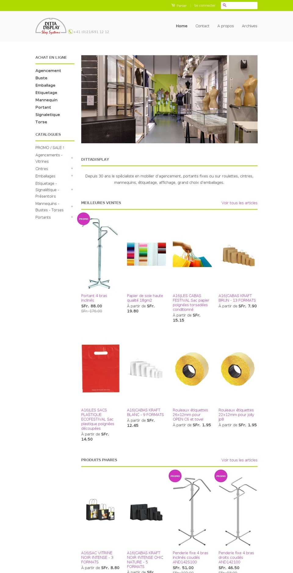 dittashopfr.com shopify website screenshot