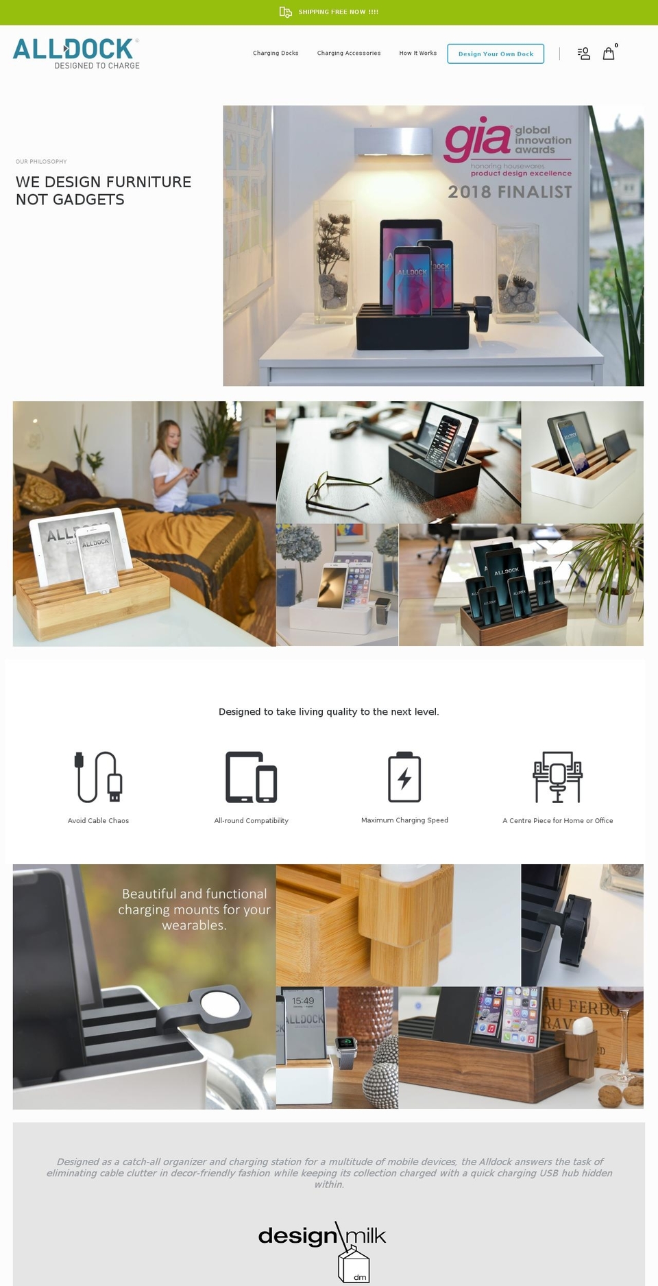 ALLDOCK by Elkfox Shopify theme site example dittrich-design.com