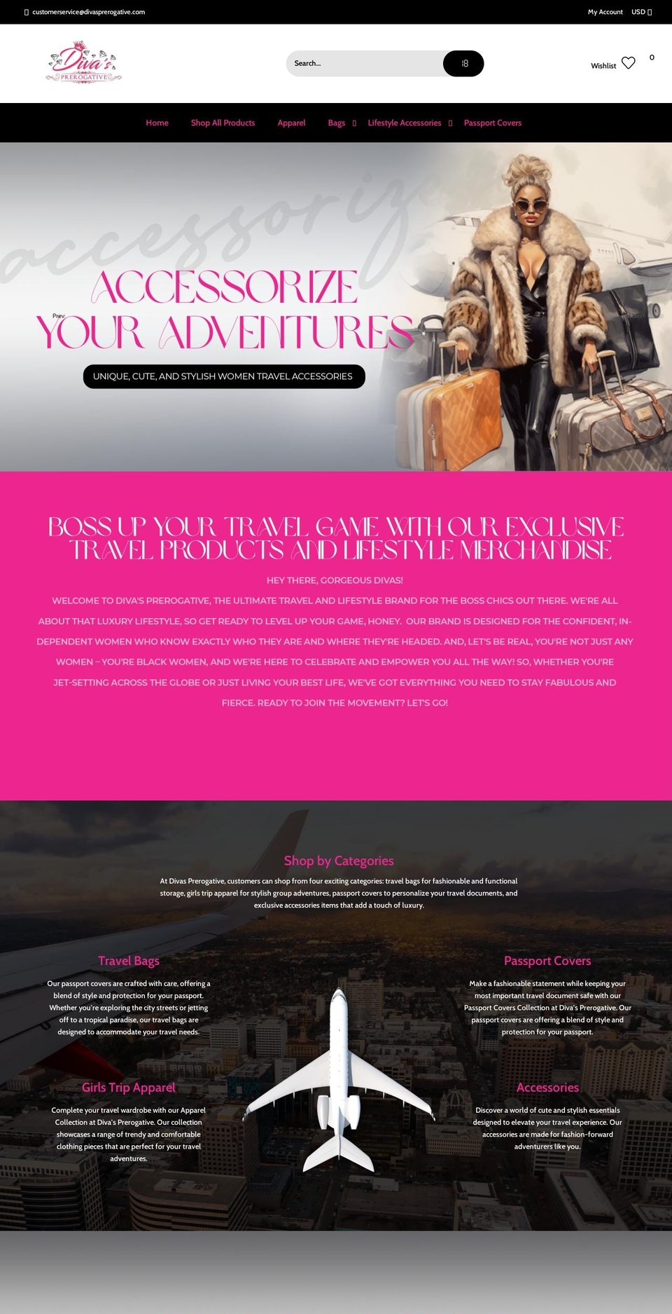 diva-s-prerogative.myshopify.com shopify website screenshot