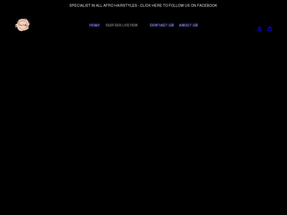 divadollslondon.com shopify website screenshot