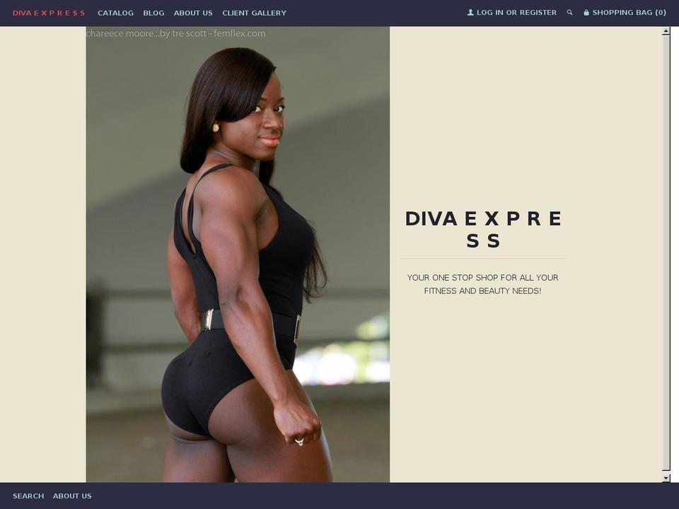 divaexpress.biz shopify website screenshot