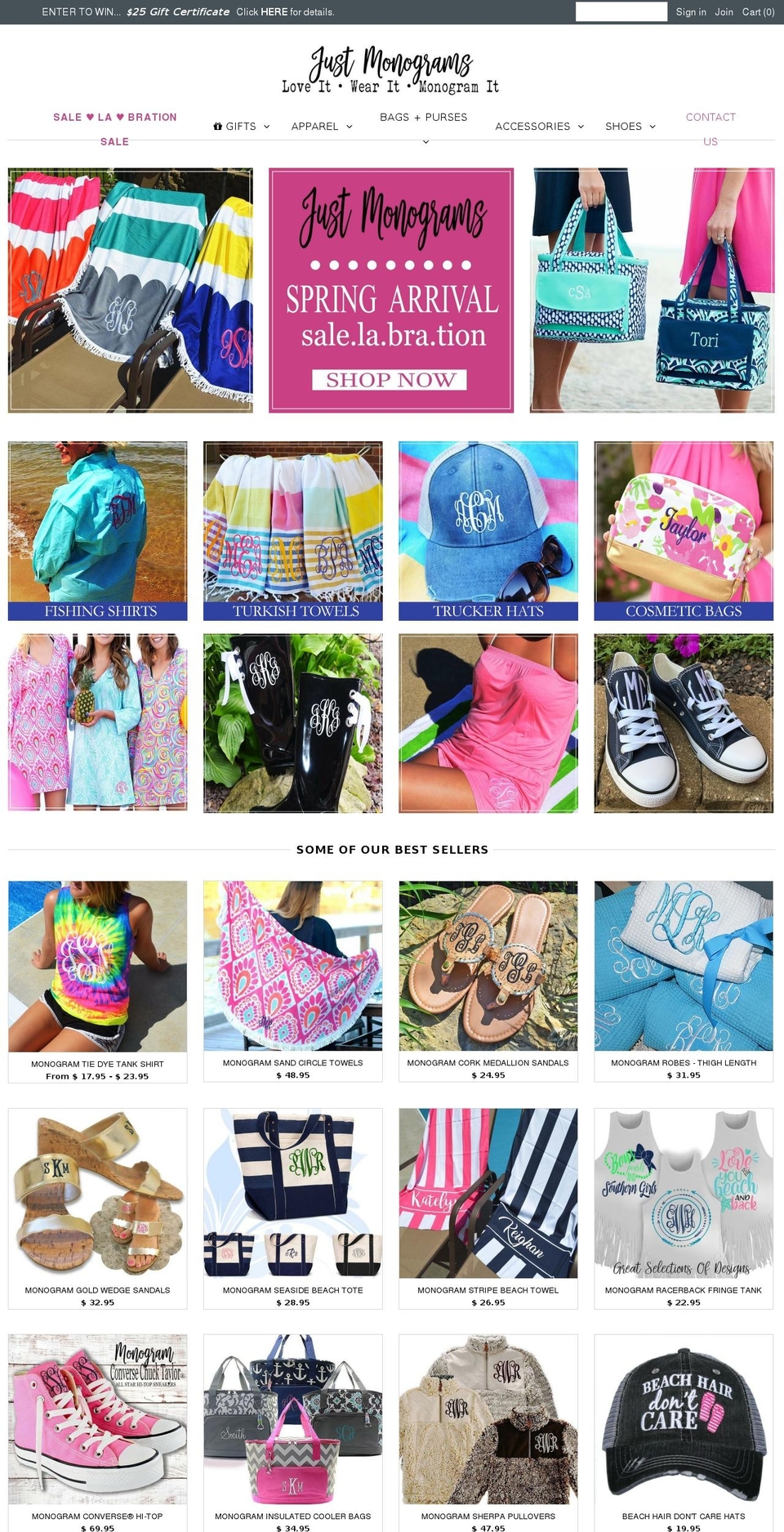 divamonograms.com — Shopify storefront screenshot