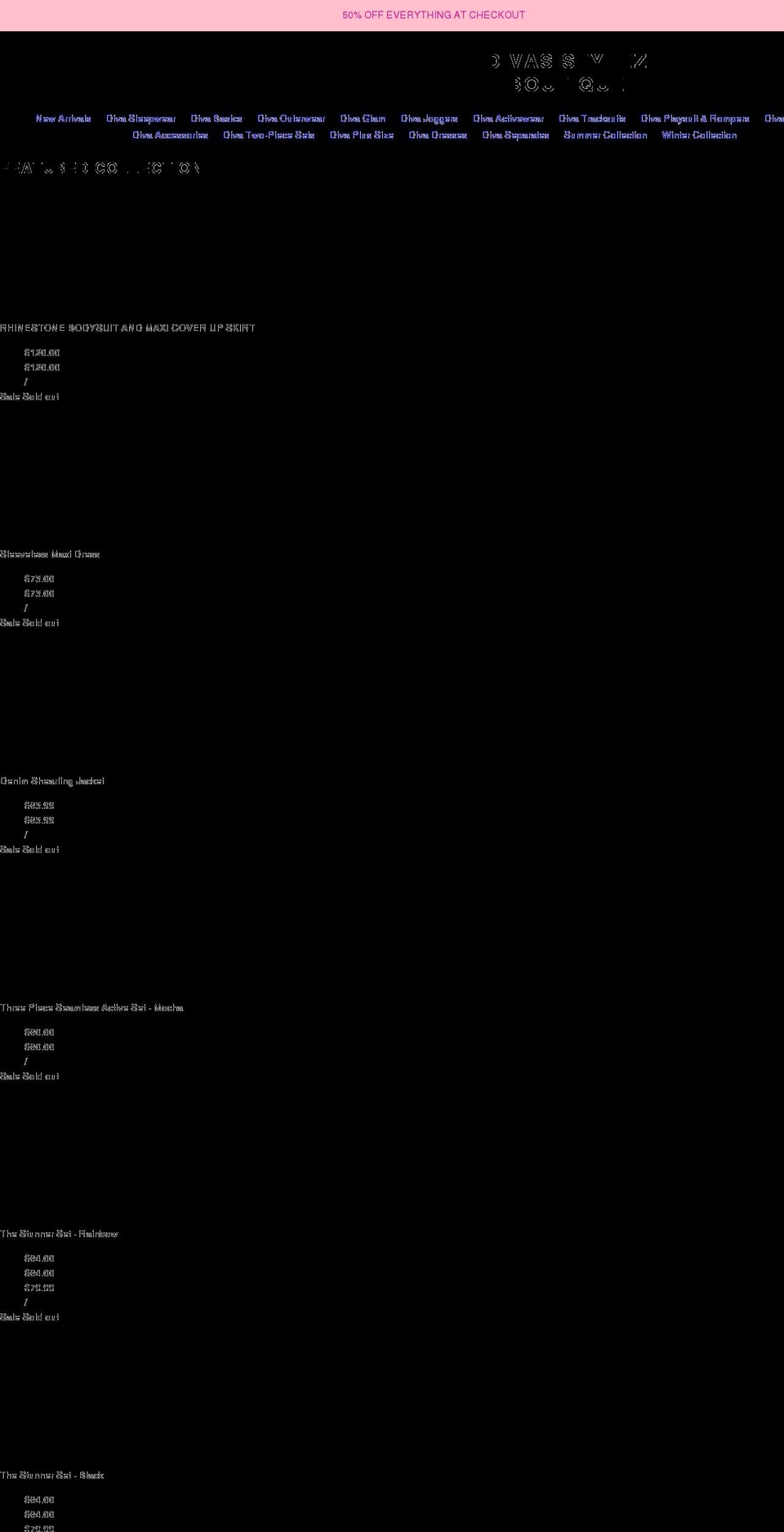 divasstylezboutique.com shopify website screenshot