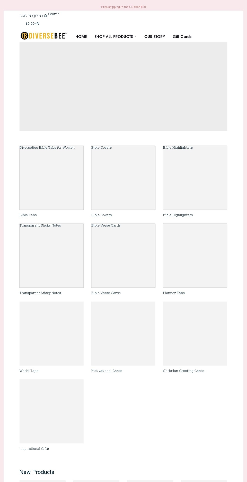 diversebee.com shopify website screenshot