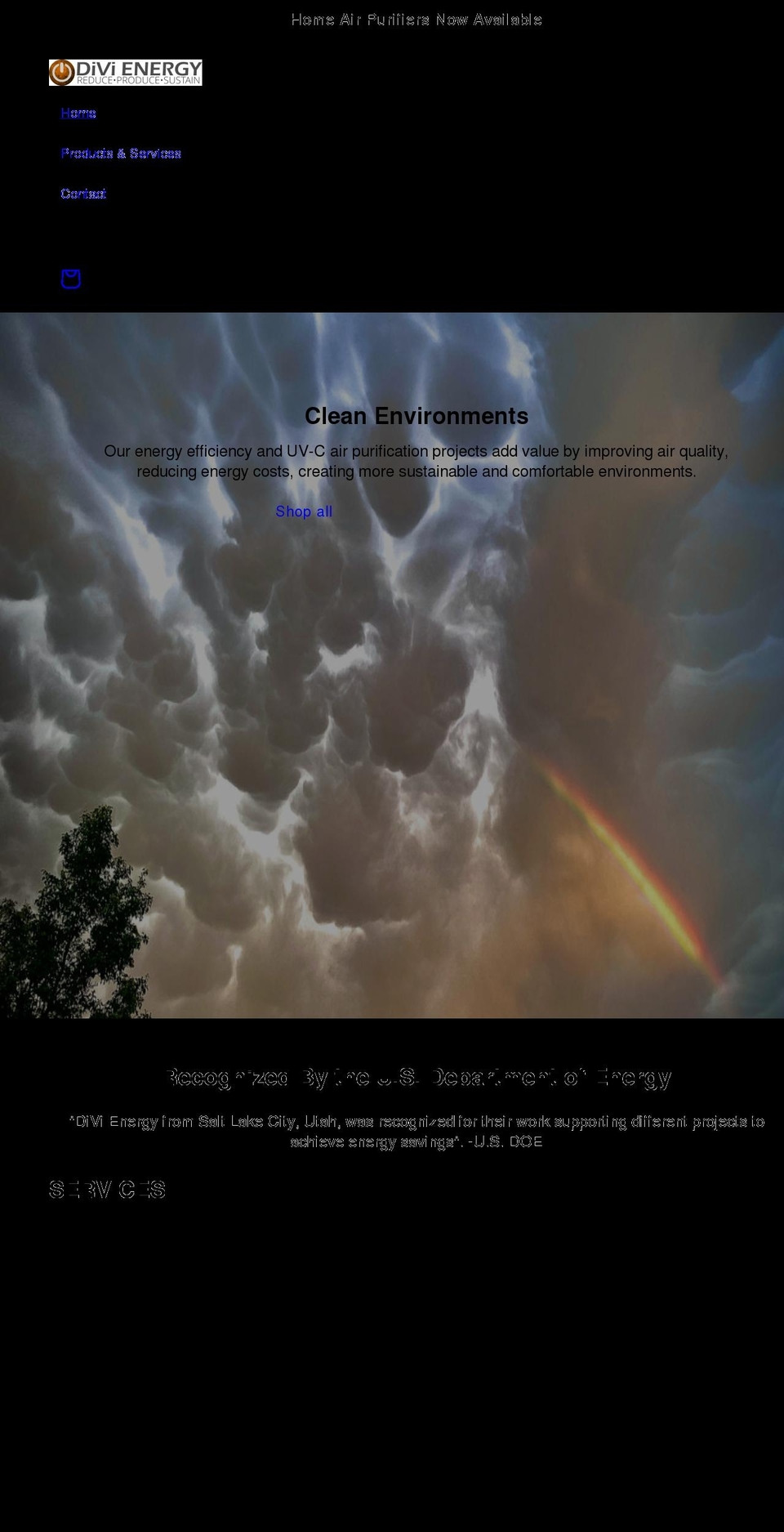 divienergy.com shopify website screenshot