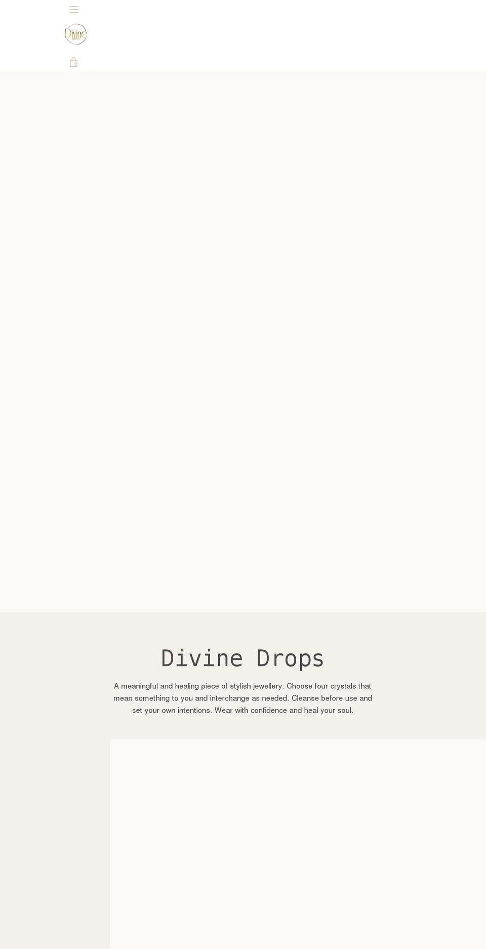 divine-drops.com.au shopify website screenshot