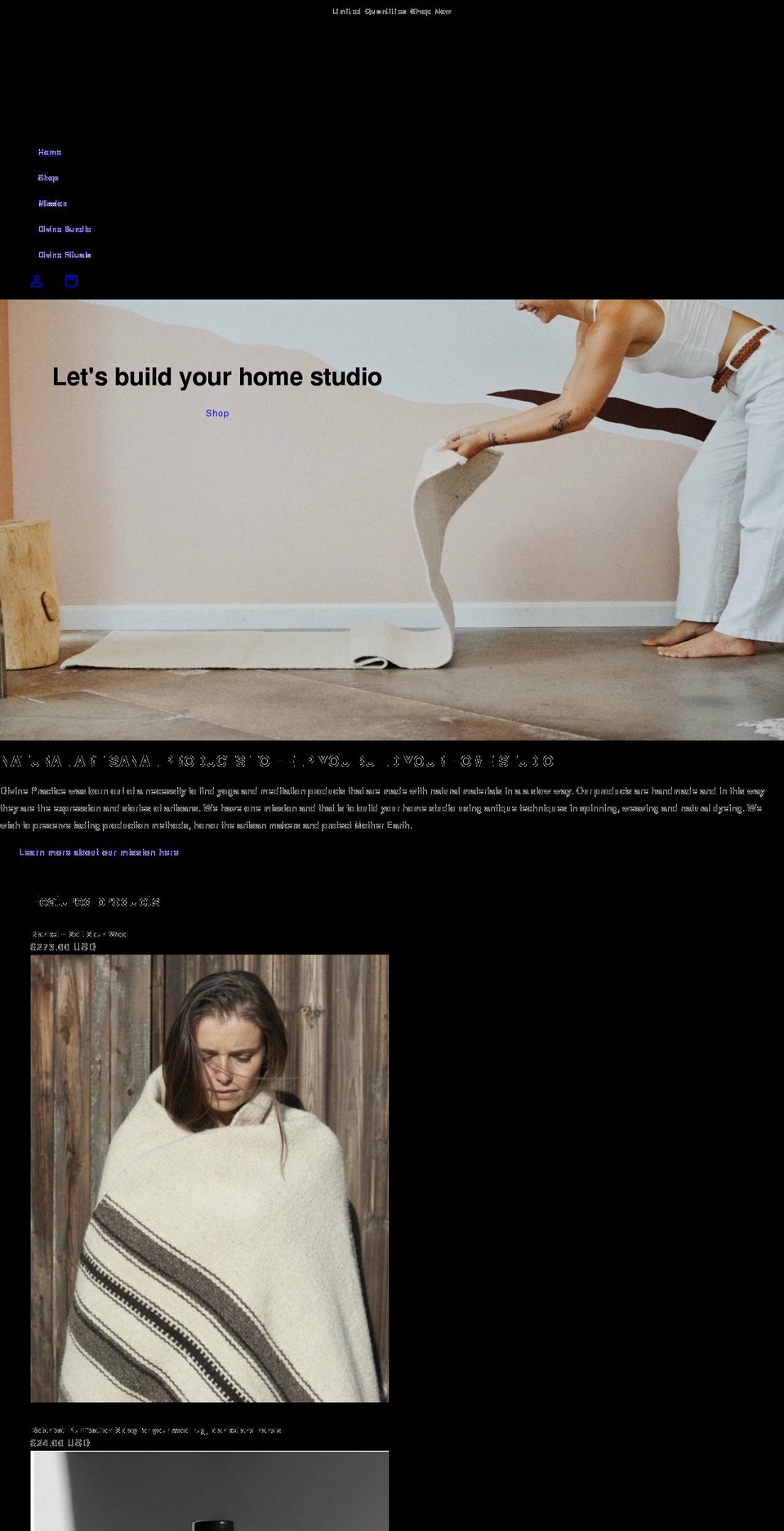 divinepractice.com shopify website screenshot