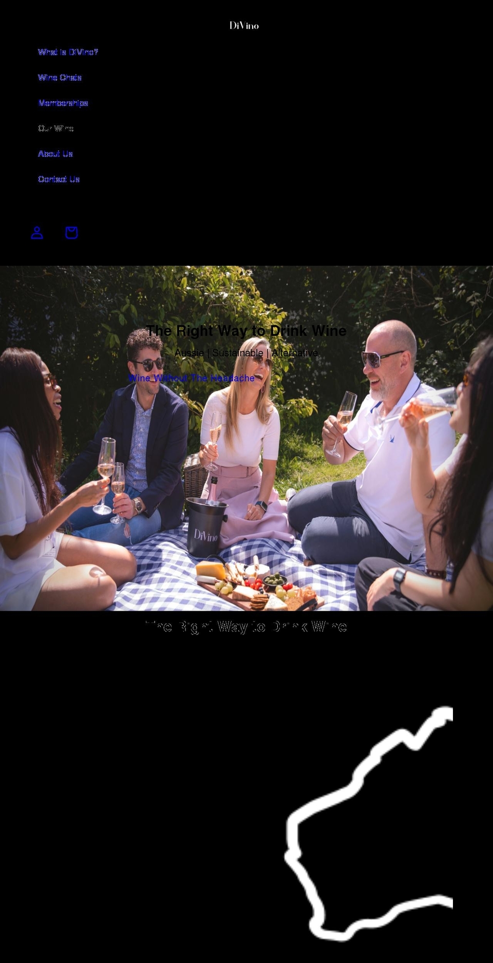 divino.com.au shopify website screenshot