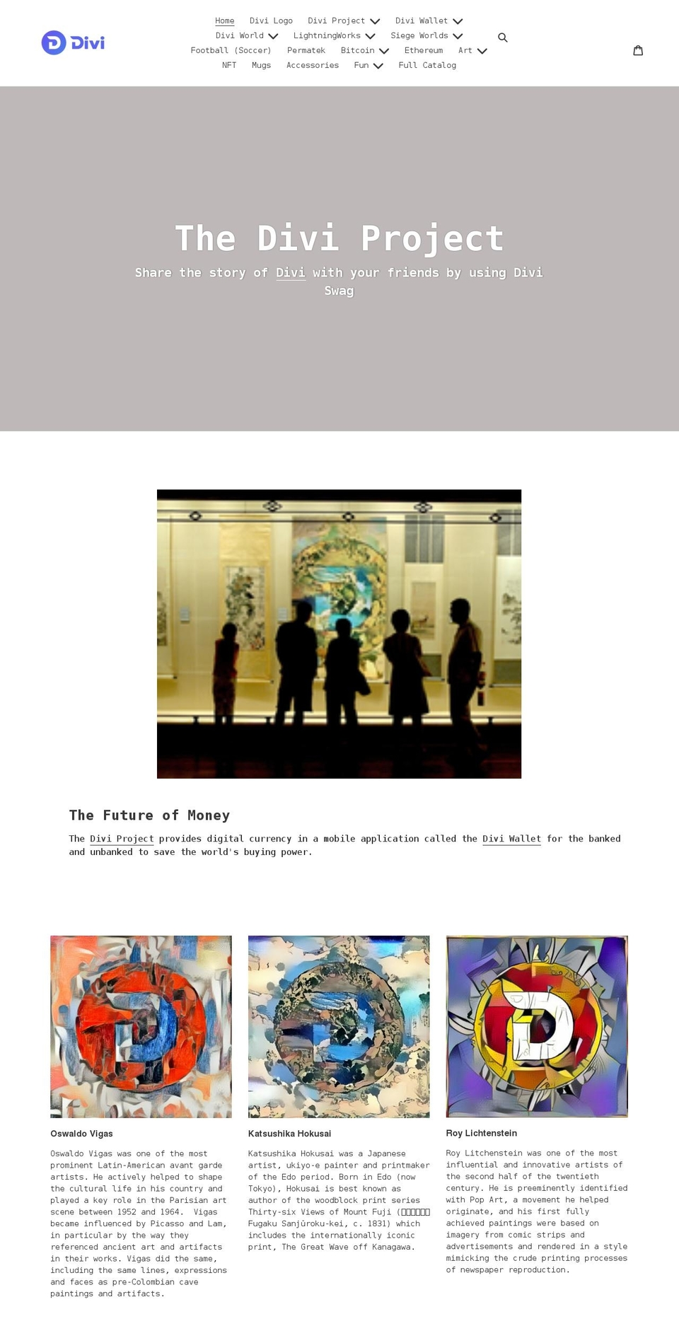 diviswag.com shopify website screenshot